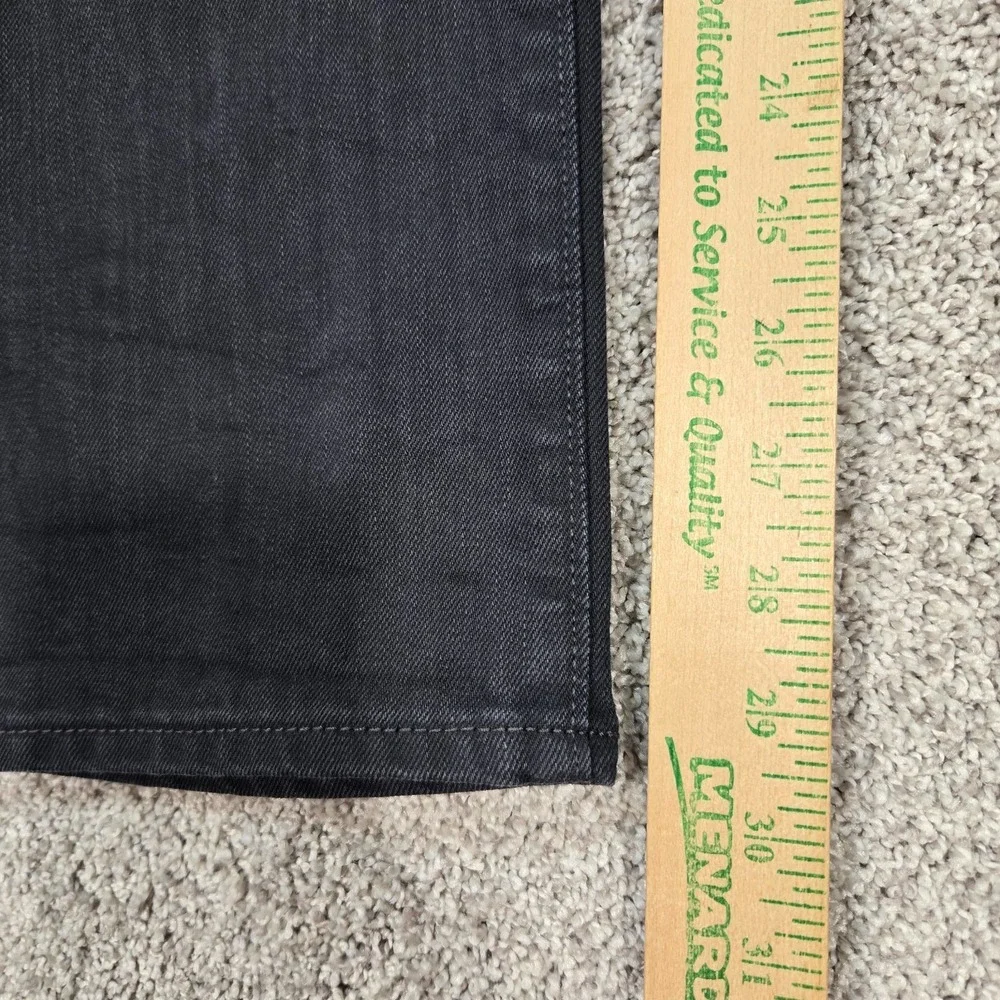 Levis 513 jeans Mens 36x30 Slim Straight Grey gray stretch Denim